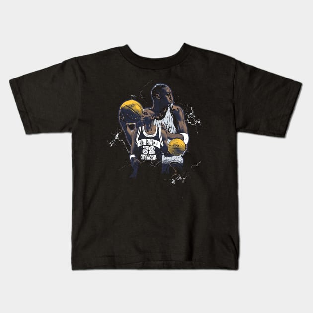 penny hardaway Kids T-Shirt by jerrysanji